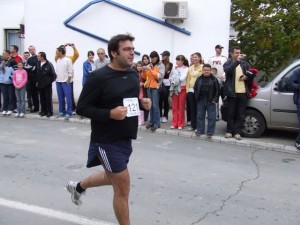 Čedo Milinović na Apatinskom polumaratonu